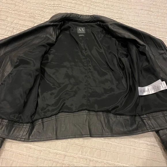 Armani Exchange Moto Jacket - Picture 7 of 7